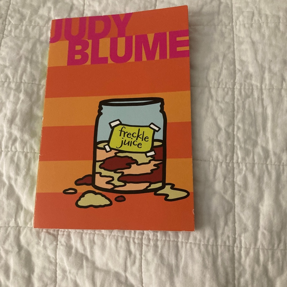 Judy Blume “Freckle Juice” Book